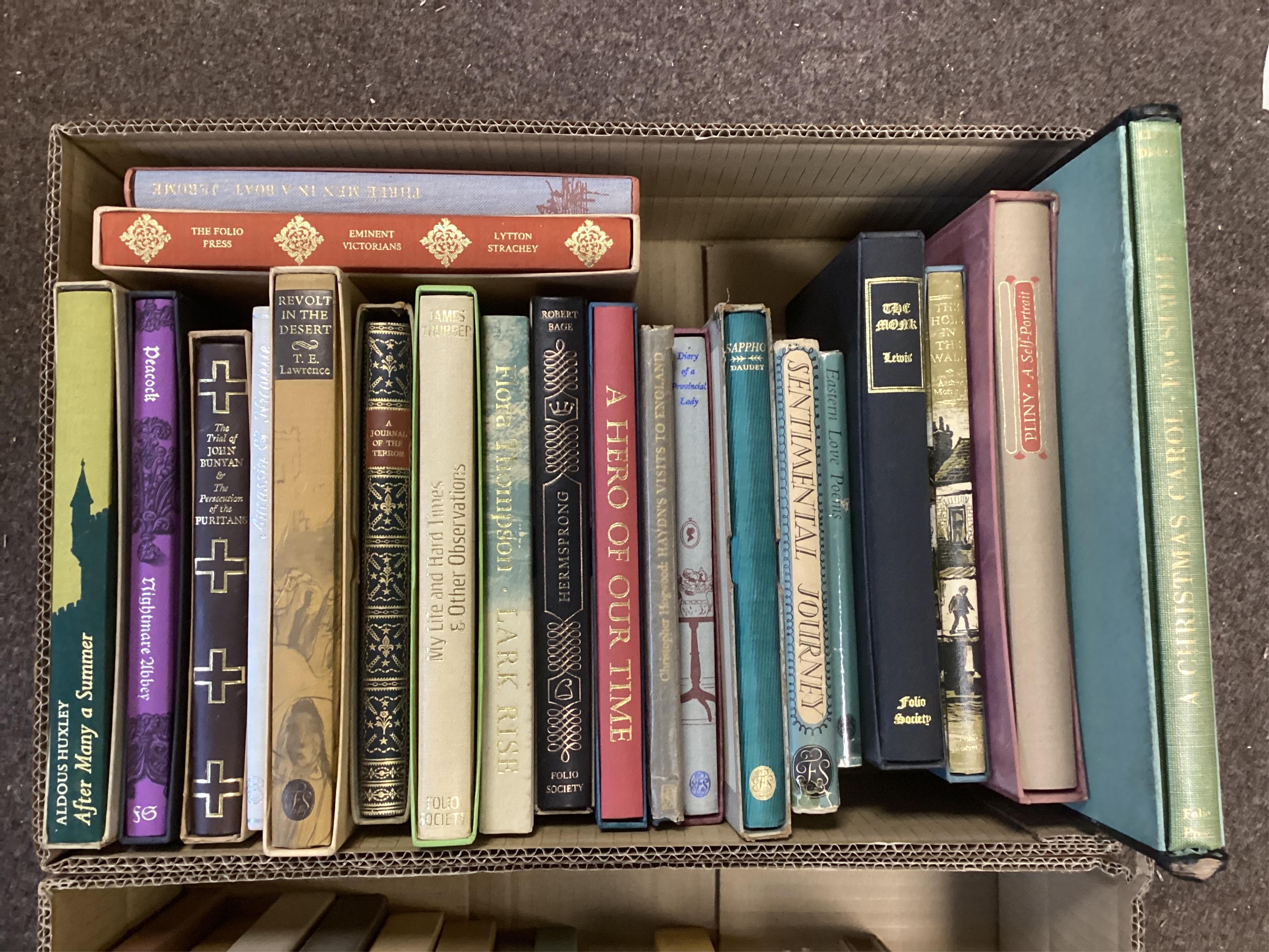 Folio society (39): Aldous Huxley, T E Lawrence, Robert Louis Stevenson, etc